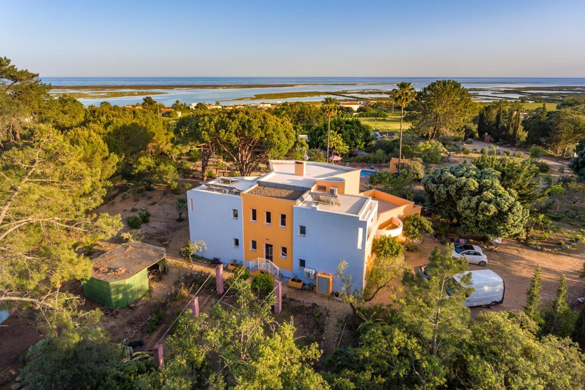 Meia Lua - Your Private Artsy Paradise Overlooking The Ria Formosa With Pool And Sea Views Near Barril Beach, Tavira Luz de Tavira Esterno foto